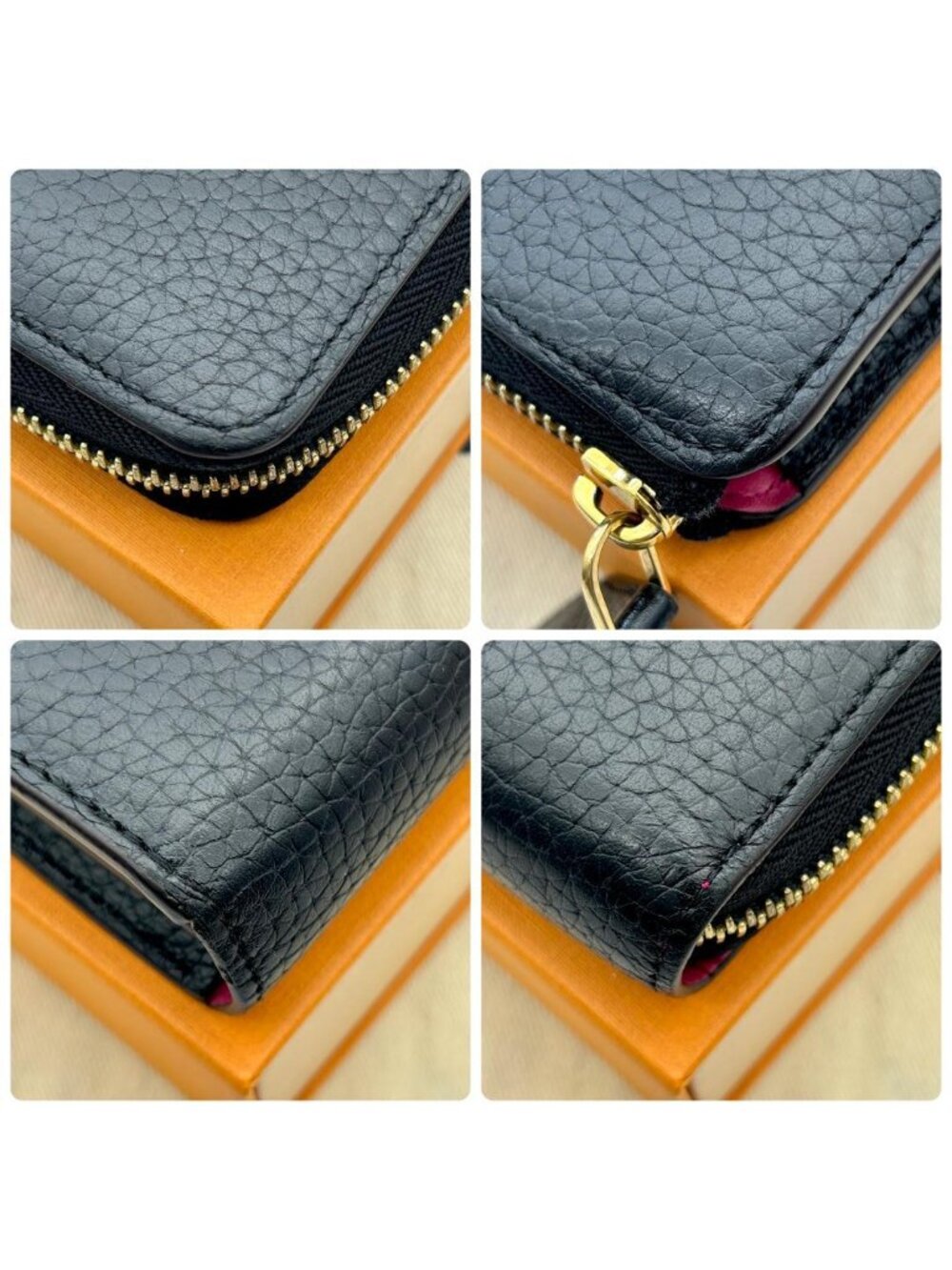 ★SOLD★ Louis Vuitton Portefeuille Comet Noir Black Wallet - Picture 5 of 9